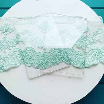 Набор прозрачных пластин А6 для вырубных машинок, толщина 3 мм (Россия)