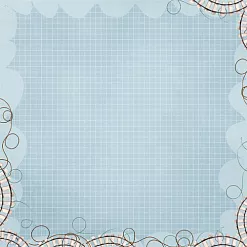 Бумага "Веселый паровозик. Верный путь" (ScrapMania)