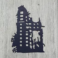 Нож "Развалины", 5,6х8 см (ArtScrap)