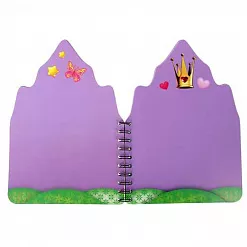 Фотоальбом фигурный "Наша принцесса" 17,5х25,5 см