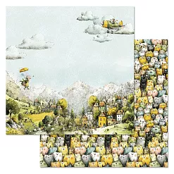 Бумага "СуперБабушка. Так интереснее" (ScrapMania)