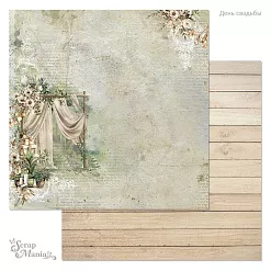 Бумага "День свадьбы. Декорация" (ScrapMania) Бумага "День свадьбы. Декорация" (ScrapMania)