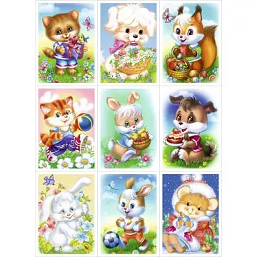 Скрап-карта A4 "Детский сад" (ScrapMania)