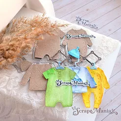 Нож "Детство. Одежда для мальчика", 5,1х6,6 см (ScrapMania) Нож "Детство. Одежда для мальчика", 5,1х6,6 см (ScrapMania)