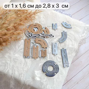 Нож "Детство. Автодорога мини", 2,8х3 см (ScrapMania)