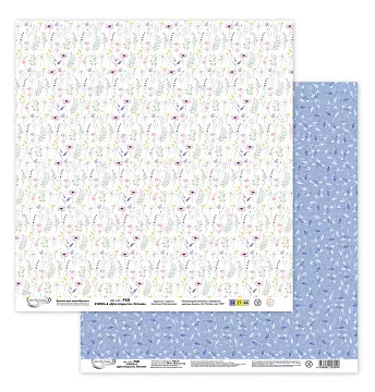 Бумага 30х30 см "Для открыток. Летняя 4" (Mr.Painter)