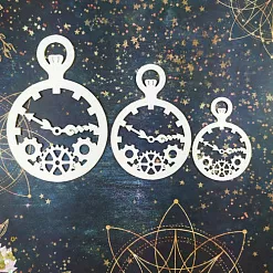 Шейкер "Часы. Большой", 11,8х8,8 см (CraftStory)