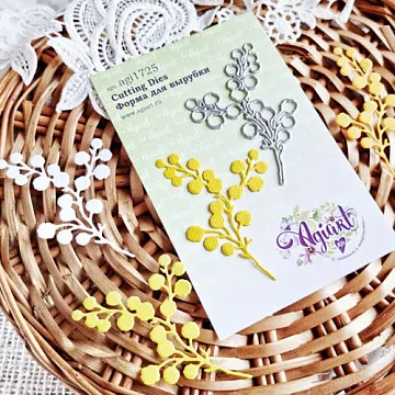 Нож "Весенняя мимоза", 8х5,5 см (AgiArt)