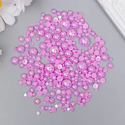 Набор полужемчужин "Сиреневый перламутр"