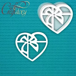 Украшение из чипборда "Шейкер. Подарок", большое (CraftStory)