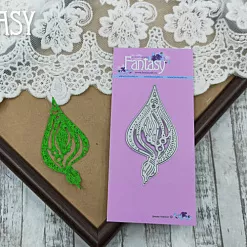 Нож для вырубки "Лист Вдохновение" (Fantasy)