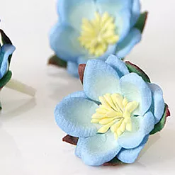Цветок сакуры "Голубой двухтоновый" (Craft)