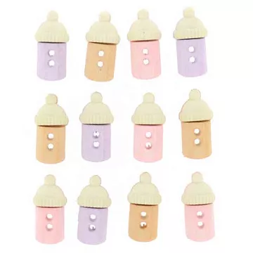 Набор пуговиц "Бутылочки девочке" (Dress It Up)