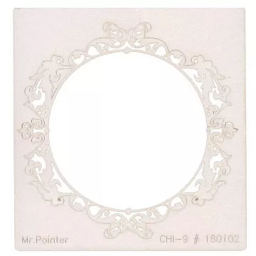 Украшение из чипборда "Рамка. Дворцовый сад" (Mr.Painter)