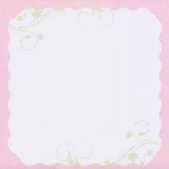 Веллум 30,5х30,5 "Босоногое счастье. Розовая рамочка" (Mr.Painter)