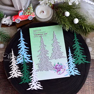 Нож "Снежные ели" 5,4х10 см (Agiart)