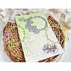 Нож "Рамка. Цветочный рассвет", 10,5х9,8 см (AgiArt) Нож "Рамка. Цветочный рассвет", 10,5х9,8 см (AgiArt)