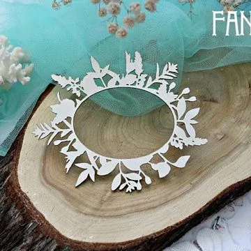 Украшение из чипборда "Ботаника 530" (Fantasy)