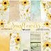Набор бумаги 30х30 см "Sunflowers", 5 листов (ScrapAndMe)