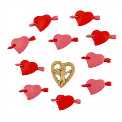 Набор пуговиц "Стрела Амура" (Buttons Galore)