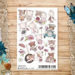 Набор наклеек А6 "Непоседы. Котики" (ScrapMania) Набор наклеек А6 "Непоседы. Котики" (ScrapMania)