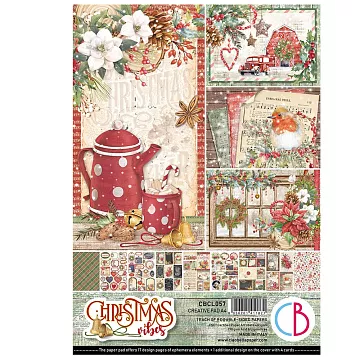 Набор бумаги А4 "Christmas vibes", 9 листов (Ciao bella)