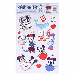 Набор наклеек 11х15 см "Море. Микки Маус" (АртУзор)