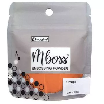 Пудра для эмбоссинга "Оранжевая" (Imagine)
