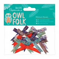 Набор бантов "Owl Folk" (DoCrafts)