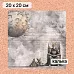 Калька 20х20 см "Лукоморье 11", плотность 110 гр/м2 (ScrapMania)