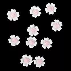 Акриловое украшение "Лютик", цвет белый (АртУзор)