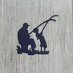 Нож "На рыбалке", 5,5х6 см (ArtScrap)