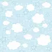 Бумага "Веселый паровозик. Игры с облаками (ScrapMania)