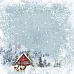 Бумага "Новогодние традиции. Пейзаж" (ScrapMania)