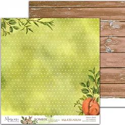 Бумага 20х20 см "Домик лесника. Базовый 06" (Muscari)