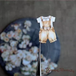 Набор тканевых высечек "Плюшевые малыши", 28 шт (ScrapMania)