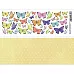 Лист с картинками 10х30 см "Бабочки. Радуга цвета" (ScrapMania)