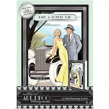 Набор для создания открытки "Art Deco. Автомобиль" (DoCrafts)