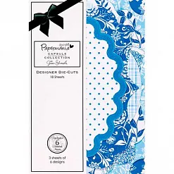 Набор бумаги для журналинга "Burleigh blue. Очарование голубого" (DoCrafts) Набор бумаги для журналинга "Burleigh blue. Очарование голубого" (DoCrafts)