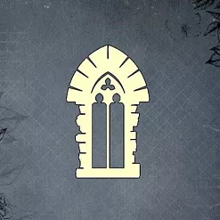 Чипборд "Лабиринты моей души 90", 3,8х5,9 см (Ромалетта)