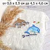 Нож "Море. Дельфин", 4,5х4,6 см (ScrapMania)