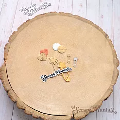 Нож "Детство. Булавочка", 1,1х3 см (ScrapMania)