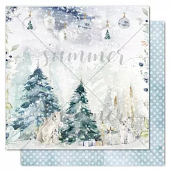 Бумага "Northern lights. Polar night" (Summer Studio)