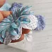 Набор бумажных цветов "Очарование синего" (DoCrafts)