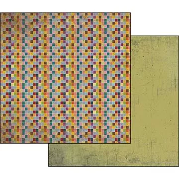 УЦЕНКА Бумага "Квадратики" (Stamperia)