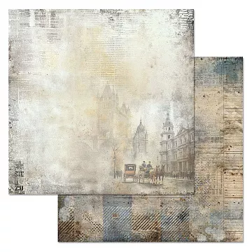Бумага "Элементарно, Ватсон! Туманный Лондон" (ScrapMania)