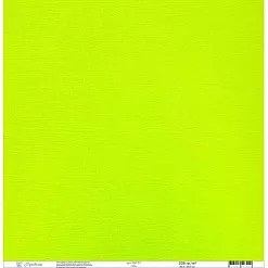 Кардсток текстурированный 30х30 см, лайм (Рукоделие)