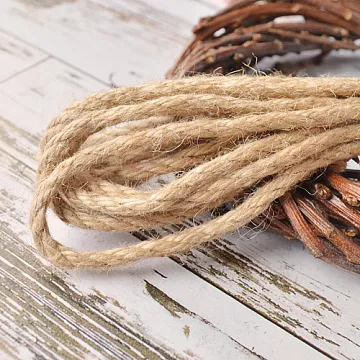 Шнур джутовый, толщина 0,5 см (Китай)