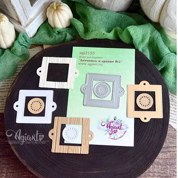 Нож "Летопись в архиве №1", 6,3х5 см (AgiArt)