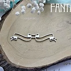 Чипборд "Рамка лента 614", 8,7х1,6 см (Fantasy)